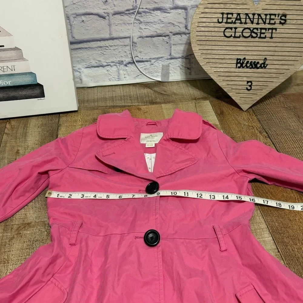 Kate Spade pink Peacoat youth size 10